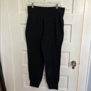 Athleta Salutation Jogger Powervita size Large
Black